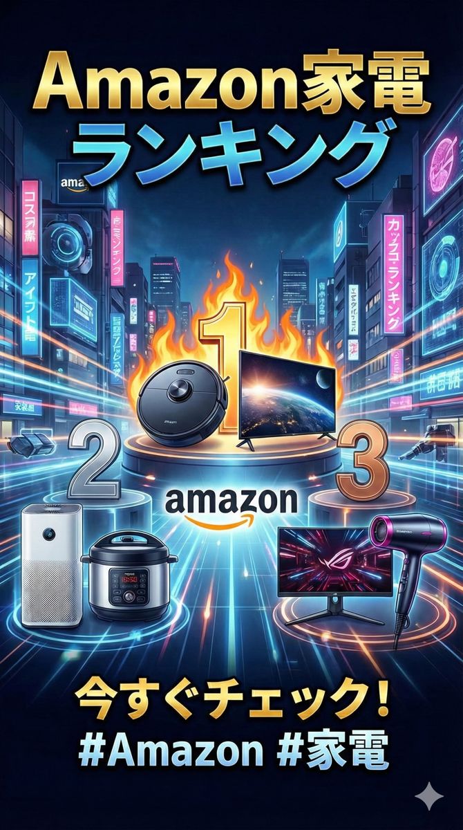 2026年07月19日 Amazon家電売れ筋ランキング