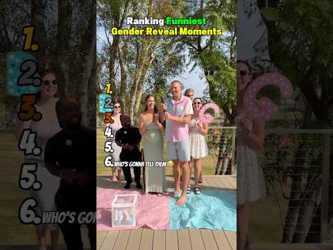 Ranking Funniest Gender Reveal Moments 😂 サムネイル