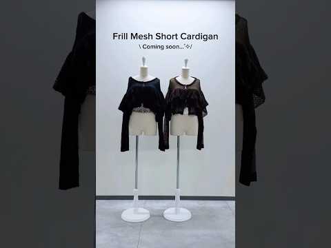 【新作カーディガンあなたはどっち派？】ブラック派🖤？ブラウン派🤎？shorts fashion wego outfit… サムネイル