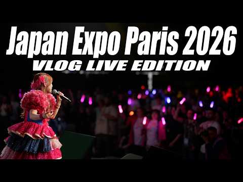 【パリVLOGライブ編】Japan Expo Paris 2026が神回すぎた!フランスヲトモダチ大熱狂のステージ&舞…