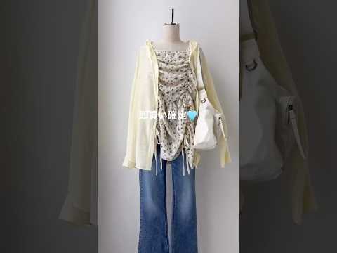 【即買い確定🩵ストレッチフレアデニムパンツ✨】プチプラ美脚デニム！shorts fashion wego outfit… サムネイル