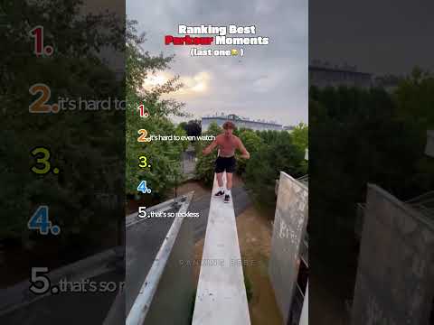 Ranking Best Parkour Moments