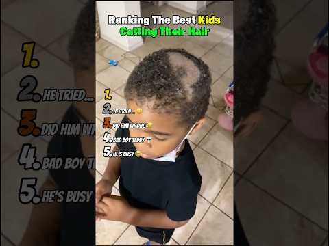 Ranking The Best Kids Cutting Their Hair 😂 サムネイル