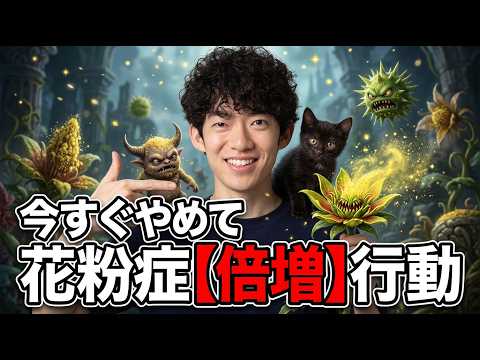 花粉症を悪化させる「やばい習慣」