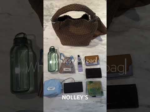 【NOLLEY'S】BAGの中身！ nolleysバッグの中身紹介 春バッグメッシュバッグ