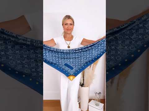 How To Style a scarf 🧣 ootdguide fashiontrends busniessoutf… サムネイル