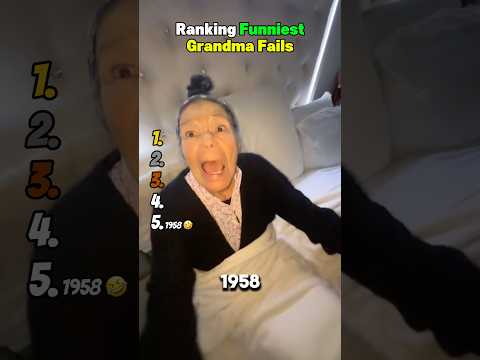 Ranking Funniest Grandma Fails 😂 サムネイル