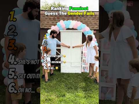 Ranking Funniest Guess The Gender Fails 😂 サムネイル