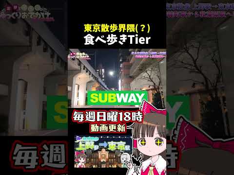 散歩 食べ歩き ティア表