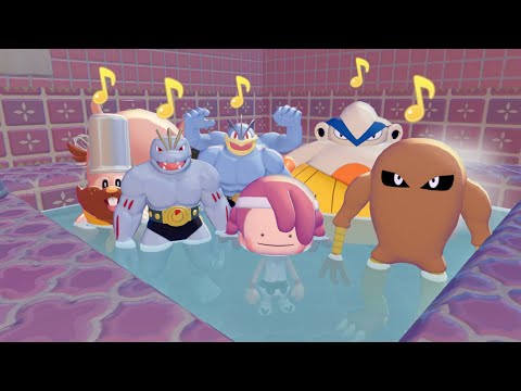 ピンクいっぱいのお城を建築したよ💓【ぽこあポケモン】