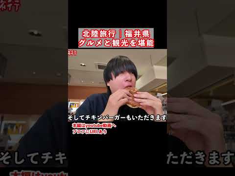 【福井旅行】福井県のグルメと観光スポットを巡る2泊3日が最高すぎた 福井県 福井グルメ 福井旅行 福井観光 サムネイル