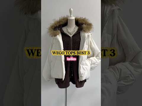 【大人気レディーストップス⛄️ベスト3✨】みんなはどれが気になる？👀shorts fashion wego outfi… サムネイル