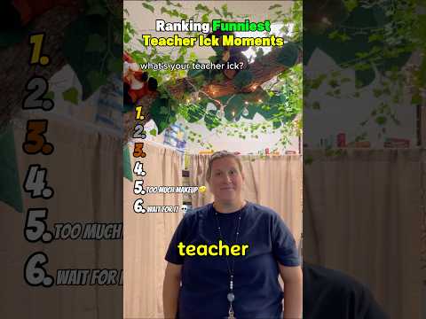Ranking Funniest Teacher Ick Moments 😂 サムネイル