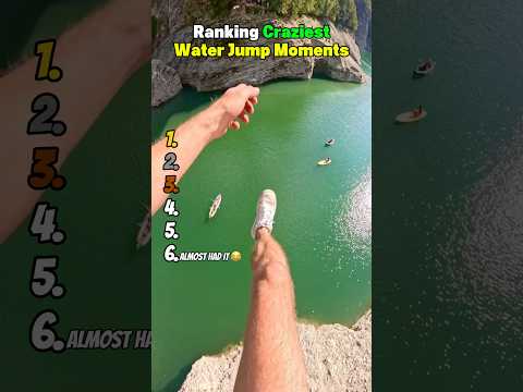Ranking Craziest Water Jump Moments サムネイル