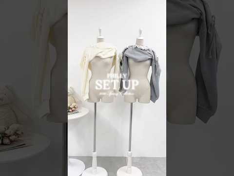 【春の新作セットアップ💐】どっちの色が好き？shorts fashion wego outfit 韓国ファッション カ… サムネイル