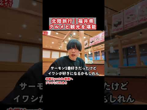 【福井旅行】福井県のグルメと観光スポットを巡る2泊3日が最高すぎた 福井県 福井旅行 福井観光 サムネイル