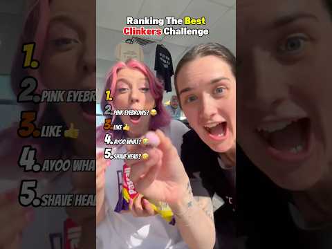 Ranking The Best Clinkers Challenge 😂 サムネイル