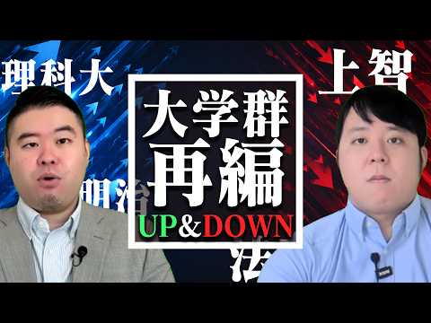 大学群から昇格・降格しそうな大学14選 サムネイル
