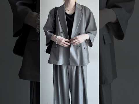 大人男子が着たらモテる清潔感最強コーデ🖤 ファッションコーデ サムネイル