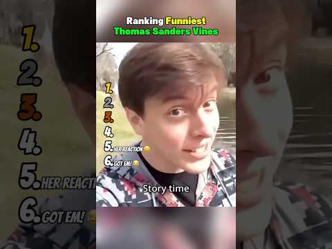 Ranking Funniest Thomas Sanders Vines 😂 サムネイル
