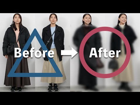 【before/after】冬にやりがちなコーデを簡単垢抜け！魅力を最大限引き出すアップデート術:雪の結晶: サムネイル
