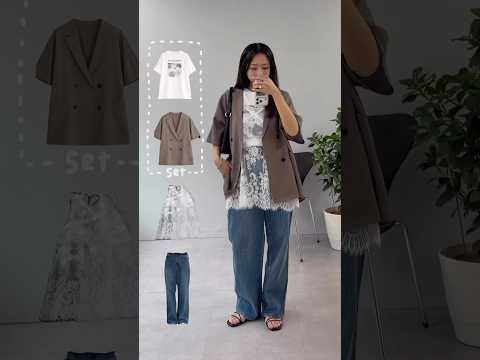大人カジュアルにちょうどいい♡春のセットコーデ🛍️ サムネイル