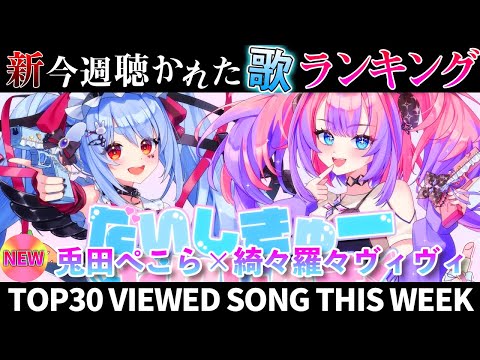 【今年最後】ホロライブ歌ってみた週間ランキング  viewed cover song  week 2025/12/19… サムネイル