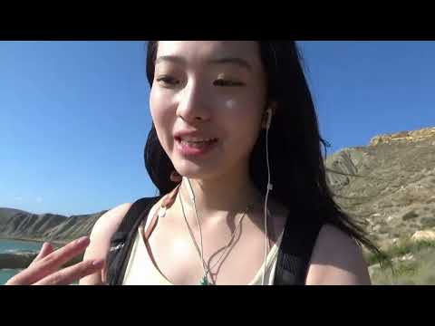 マルタで初めて山に登って、海で過ごした1日vlog