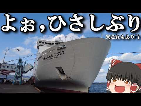 【フェリー旅】約3年前にタイムスリップしたら色々と知りたくない現実が…。「さんふらわこばると」【ゆっくりトラベル】別府…