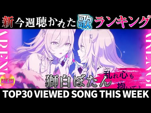 【lion】ホロライブ歌ってみた週間ランキング  viewed cover song  week 2025/10/24… サムネイル