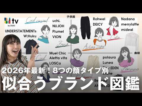 【2026年最新版】話題の顔タイプ別！今買うべき“似合うブランド”徹底解説｜推しアイテムも紹介
