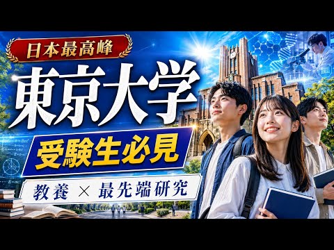 【東京大学】東大が変える未来：3分で知る魅力と歴史 サムネイル