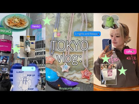 【TOKYO vlog:】 5泊6日の詰め込み東京旅🗼⋆‎ お気に入りセレクトショップ＆穴場カフェ☕️友達は会える時に… サムネイル