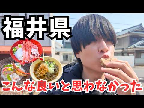 【福井県観光】恐竜だけじゃ無い！福井県のグルメと観光を巡るドライブ旅行が最高すぎました｜福井旅行vlog サムネイル