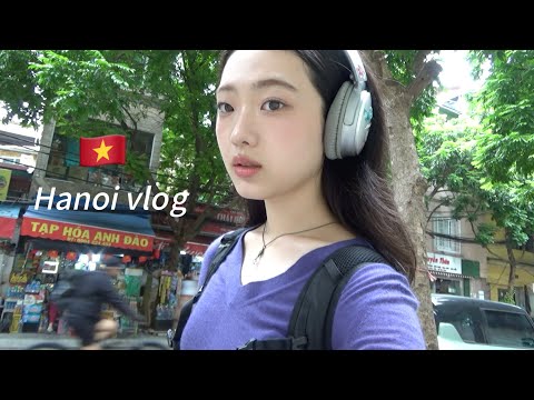 ベトナムひとり旅vlog🇻🇳ハノイで歩いたり食べたりした日記【前編】 サムネイル