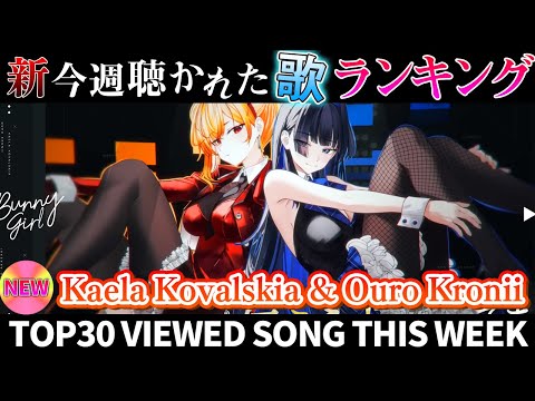 【bunny】ホロライブ歌ってみた週間ランキング  viewed cover song  week 2025/11/1… サムネイル