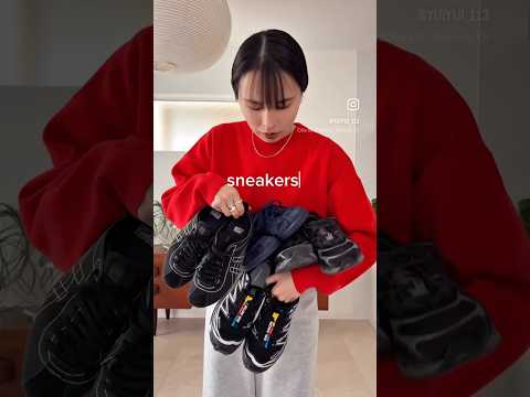 【大人カジュアル】お気に入りスニーカーで作るモノトーンコーデ集👟