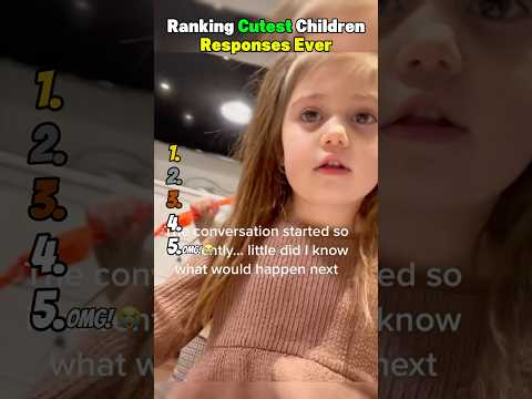 Ranking Cutest Children Responses Ever 😂 サムネイル