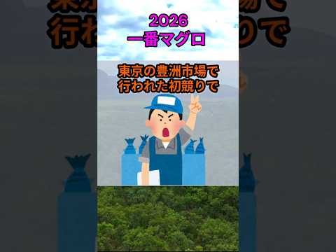 s170_マグロの初競り 都道府県 人口 shorts サムネイル