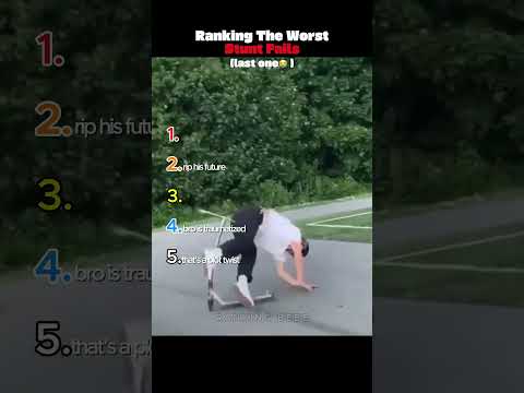 Ranking The Worst Stunt Fails サムネイル