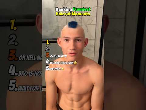 Ranking Funniest Haircut Moments 😂 サムネイル