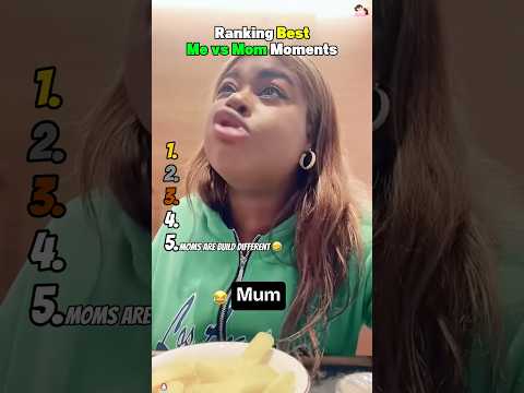 Ranking Best Me vs Mom Moments 😂 サムネイル