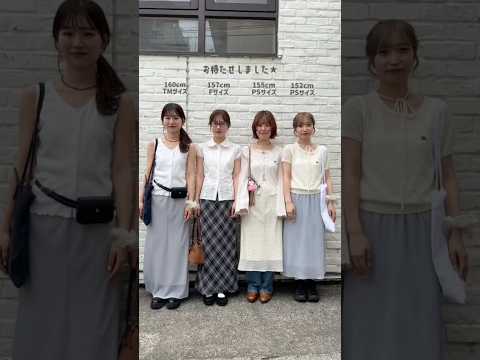 大人気スカートに新柄＆TMサイズ登場♡チェック・花柄を着比べ！