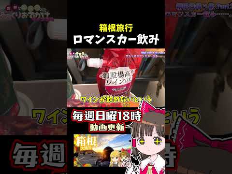 ロマンスカー飲みin箱根
