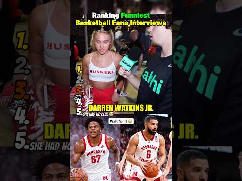 Ranking Funniest Basketball Fans Interviews 😂 サムネイル