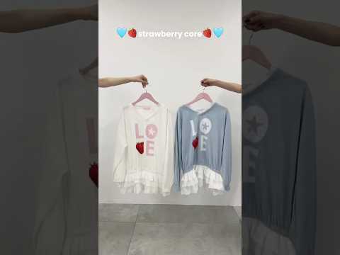 【新作アイテムでオソロコーデ🍓🩵】裾のボリューミーなレースが可愛すぎる🥺shorts fashion wego out…