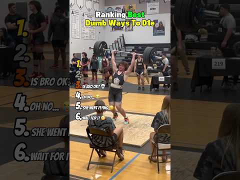 Ranking Best Dumb Ways To D1e