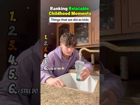 Ranking Relatable Childhood Moments 😂