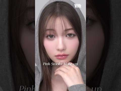ViVi顔メイク解説🩰🩶大人っぽピンクスモーキーメイクにサクラがトライ👀ぜひみんなもチャレンジしてみてね♪ 雑賀サクラ… サムネイル