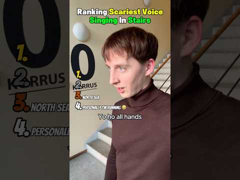 Ranking Scariest Voice Singing In Stairs サムネイル